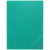 Spirit: Cartellina elastica verde turchese formato A4