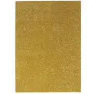 Spirit: Foglio di schiuma decorativa adesiva glitterata color oro A/4 1 pezzo