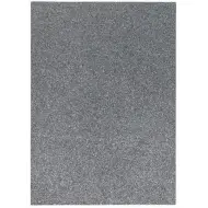 Spirit: Foglio di schiuma decorativa con glitter grigio A/4 1 pezzo