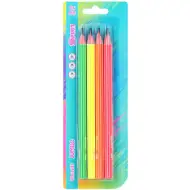 Spirit: Set di matite Jumbo HB con esterno neon, confezione da 4 pezzi