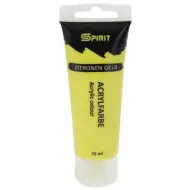 Spirit: Vernice acrilica giallo pallido 75ml
