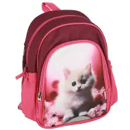 Spirit: Zaino scolastico arrotondato con motivo Kitty gattino 24x13x31cm