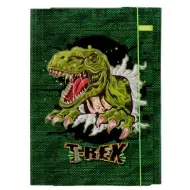 Spirit: cartella in cartone con elastico T-Rex formato A4