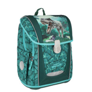 Spirit: zaino scolastico con dinosauro T-Rex e chiusura magnetica 49x21x40 cm
