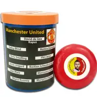 Squadra di calcio da subbuteo del Manchester United