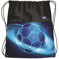 St.Right Cosmic Soccer sacca da ginnastica, borsa sportiva 34x43 cm