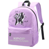 St.Right K-Pop Cacciatori di Demoni zaino scolastico lilla