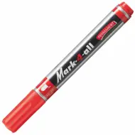Stabilo: Mark-4-All pennarello a sfera ad alcol colore rosso