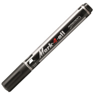 Stabilo: Mark-4-All pennarello alcolico a punta tronca colore nero