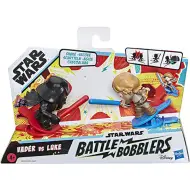 Star Wars Battle Bobblers Vader vs Luke figure con clip - Hasbro