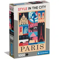 Style in the City Parigi puzzle da 1000 pezzi - Clementoni