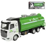 Super Truck: Camion cisterna verde 20cm