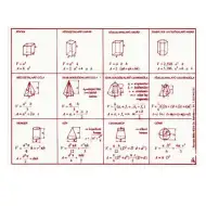 Tabella dei solidi geometrici formato A/5