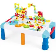 Tavolo da gioco per sviluppatori con elementi da costruzione in valigia, 213 pezzi