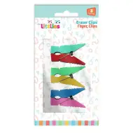 The Littlies: Set di 3 gomme a forma di molletta
