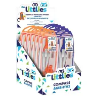 The Littlies: set di compasso con chiusura, disponibile in due varianti, 1 pezzo