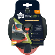 Tommee Tippee Easyscoop: ciotola per lalimentazione con coperchio e cucchiaio