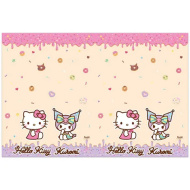 Tovaglia di plastica Hello Kity e Kuromi 120x180 cm