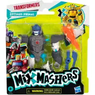 Transformers: Mix Mashers Optimus Primal figura con accessori - Hasbro