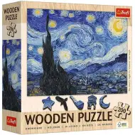 Van Gogh: Notte stellata puzzle in legno da 200 pezzi - Trefl