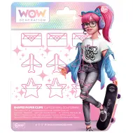WOW Generation: Graffetta rosa con forme divertenti in diverse varianti