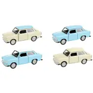 Welly: Modello di auto in metallo Trabant 601 in diverse varianti, 11 cm