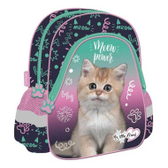 Zaino da asilo MLF Kitty Party con gattini 25x30x10 cm