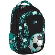 Zaino scolastico St.Right Neon Football BP26 39x27x17 cm