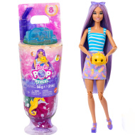 Barbie Reveal Shaker profumata serie con bambola dai capelli viola e cavalluccio marino - Mattel