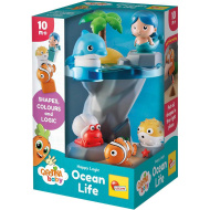 Carotina Baby: Happy Logic Gioco di riconoscimento delle forme Vita sotto l’oceano - Lisciani