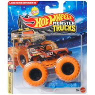 Hot Wheels Monster Trucks: Land Rover Defender macchinina 1/64 – Mattel