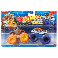 Hot Wheels Monster Trucks: Steer Clear vs Piran-Ahhh set di 2 macchinine 1:64 - Mattel