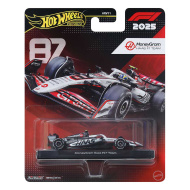 Hot Wheels Premium: Oliver Bearman Haas n. 87 auto di Formula 1 in scala 1:64 - Mattel