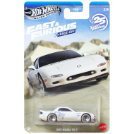 Hot Wheels Serie Argento: Fast &amp; Furious Mazda RX-7 1995 modellino 1/64 - Mattel