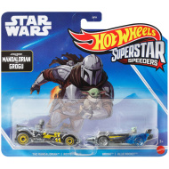 Hot Wheels: Superstar Speeders Star Wars The Mandalorian e Grogu set di 2 macchinine 1/64 - Mattel