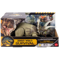 Jurassic World: Triceratopo dinosauro d’attacco con suoni e luci – Mattel