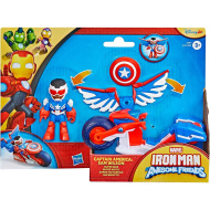 Marvel Iron Man e i suoi fantastici amici - Capitan America e veicolo Super Bike - Hasbro
