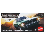 Matchbox A Film: Ford Mustang Fastback 1968 in scatola di cartone 1:64 – Mattel