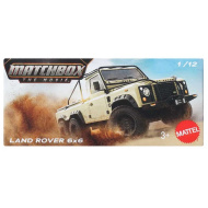 Matchbox A Film: Land Rover 6x6 macchinina in scatola di cartone 1/64 – Mattel