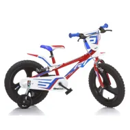 Mountain Bike R1 rosso-blu per bambini, misura 16 - bici Dino Bikes