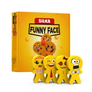 Nebulo: Gomma Silka - facce divertenti 1 pz