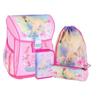 Spirit: Young and Wild rosa set di 4 pezzi per la scuola 38x28x17cm