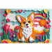 40° Anniversario - Paper Art: Cucciolo di cane puzzle 160 pezzi - Trefl