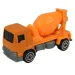Alloy Car: Set di 6 camion da costruzione 8cm