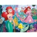 Ariel due mondi 2 in 1 puzzle eco mini da 48 pezzi e libro da colorare 35x25cm - Lisciani