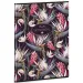 Ars Una: Botanical Bromelia quaderno a quadretti con graffette extra, 40 fogli, formato A4