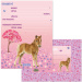 Ars Una: Cute Animals Horse set di 10 inviti con buste