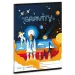 Ars Una: Gravity astronauta quaderno a righe per la terza classe A/5