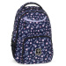 Ars Una: Navy bloom AU-6 cartella scolastica, zaino 34x45x26 cm