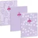 Ars Una: Quaderno a quadretti A/4 con copertina morbida Soft Touch Purple Spring e chiusura extra